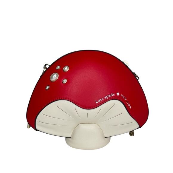 Kate Spade 3d Mushroom Crossbody New - Picture 6 of 10